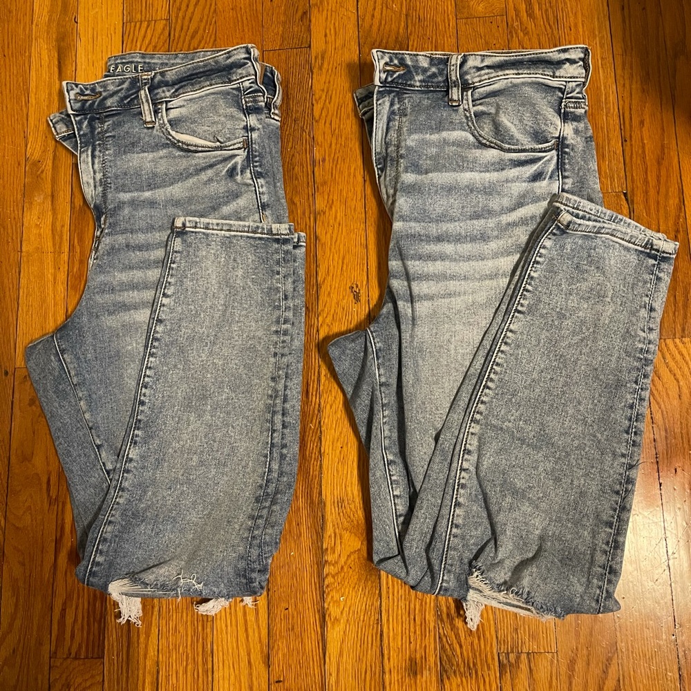 American eagle super high rise jegging